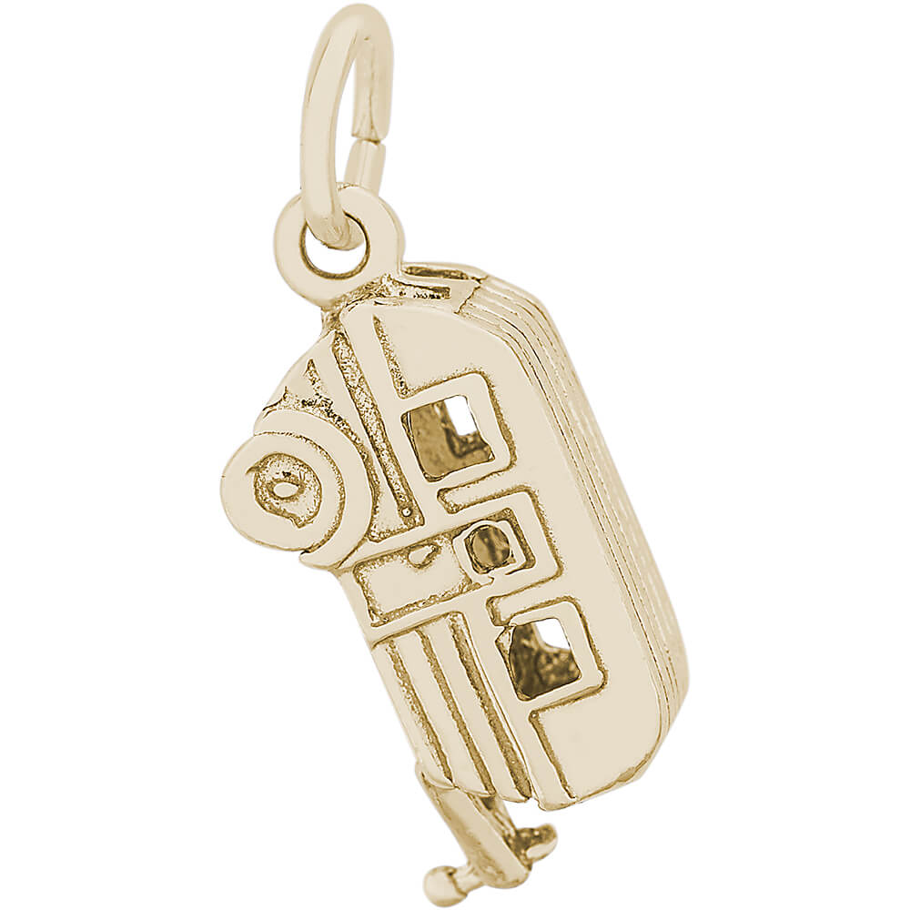 Rembrandt Charms Crown Charm， 10K Yellow Gold［並行輸入品