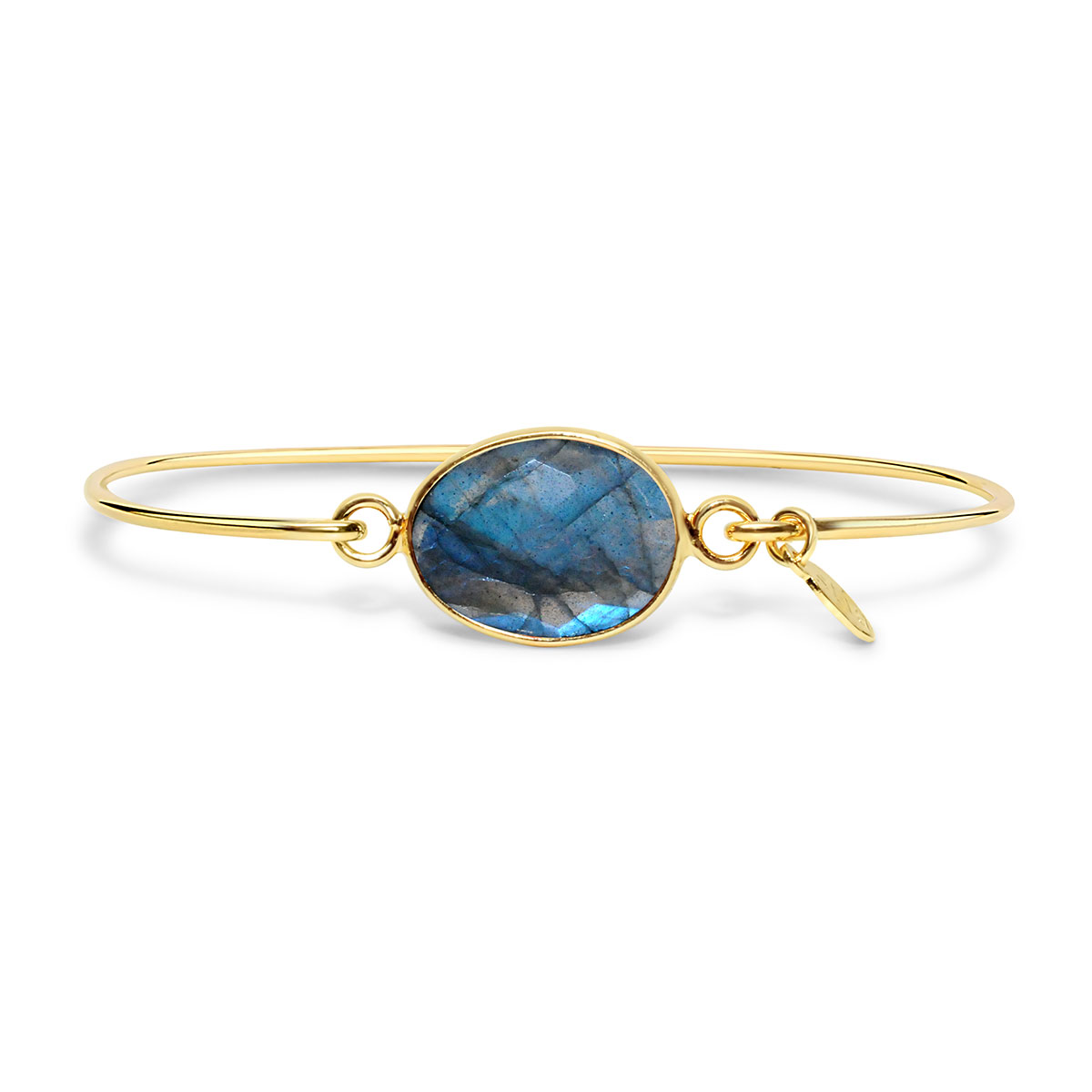 Stia Blue Flash Labradorite Freeform Bracelet: Precious Accents, Ltd.