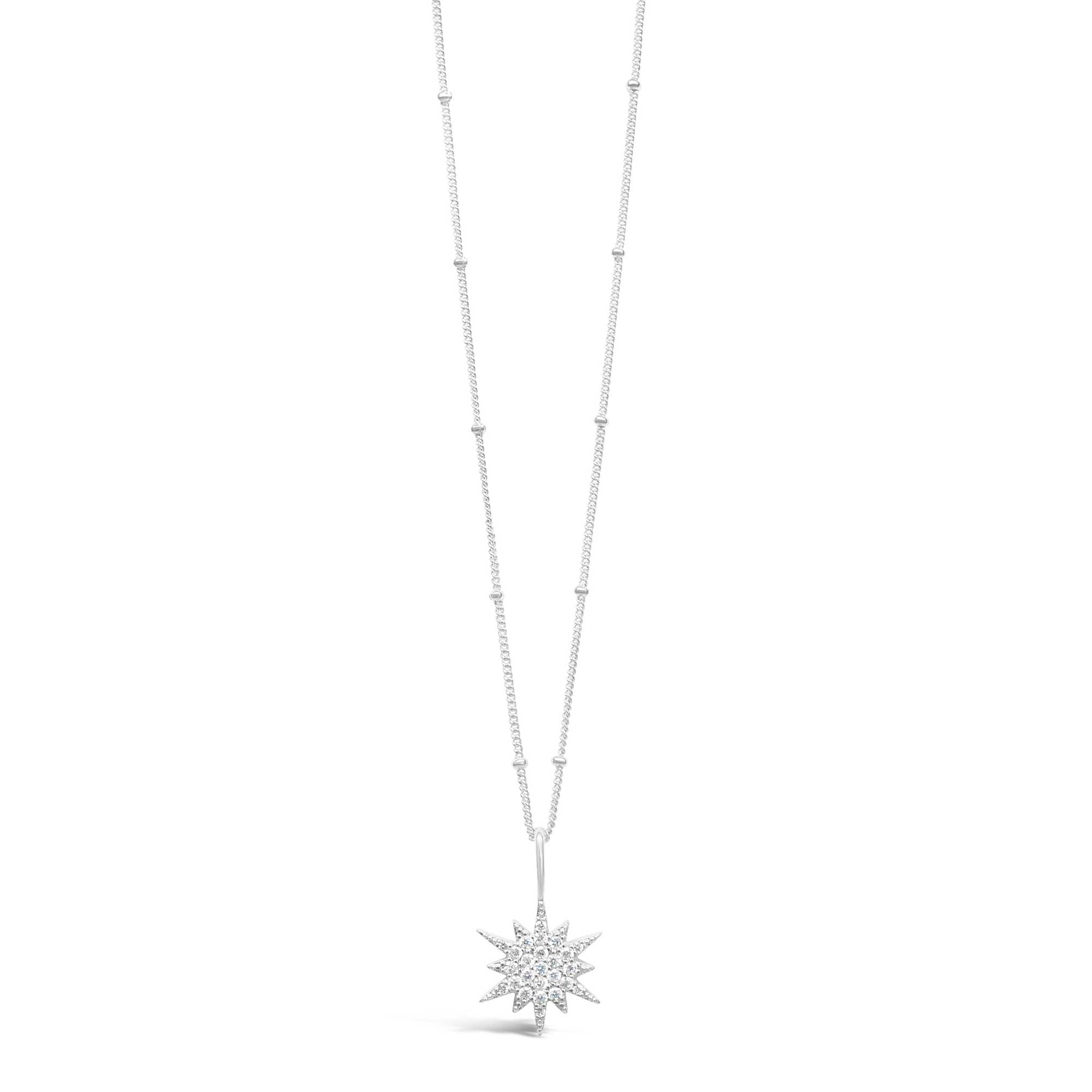 Stia Charm & Chain Necklace - Starburst: Precious Accents, Ltd.