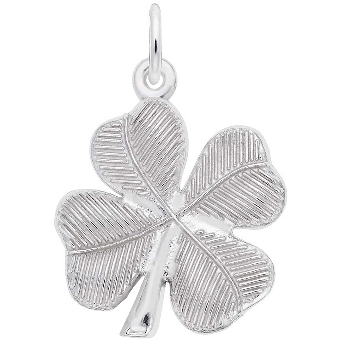 Rembrandt Four Leaf Clover Charm, Sterling Silver: Precious Accents, Ltd.