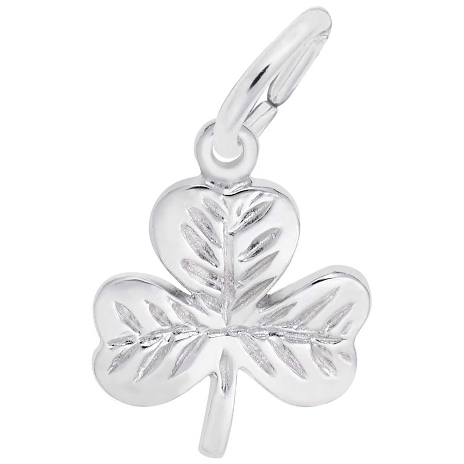 Rembrandt Shamrock Charm, Sterling Silver: Precious Accents, Ltd.