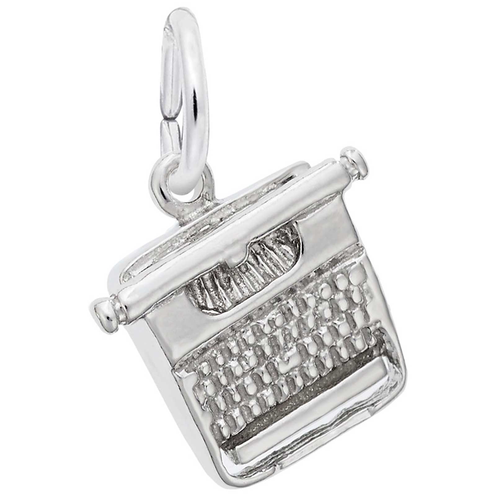 Rembrandt Typewriter Charm, Sterling Silver: Precious Accents, Ltd.