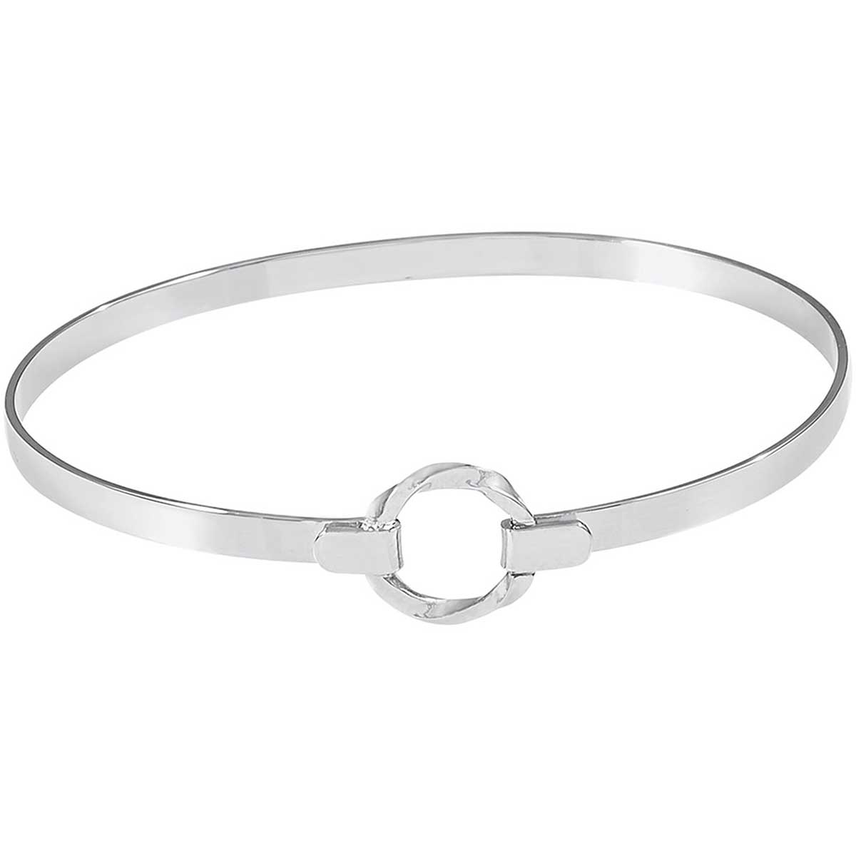 Rembrandt 'Centered' Bangle, Sterling Silver: Precious Accents, Ltd.