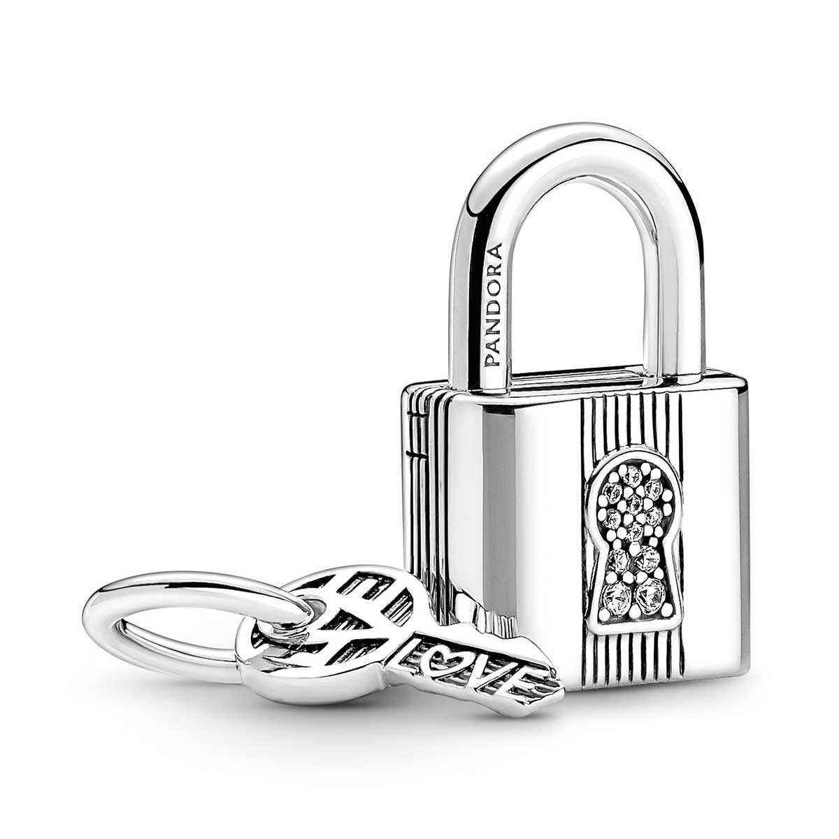 Pandora Padlock and Key Dangle Charm: Precious Accents, Ltd.