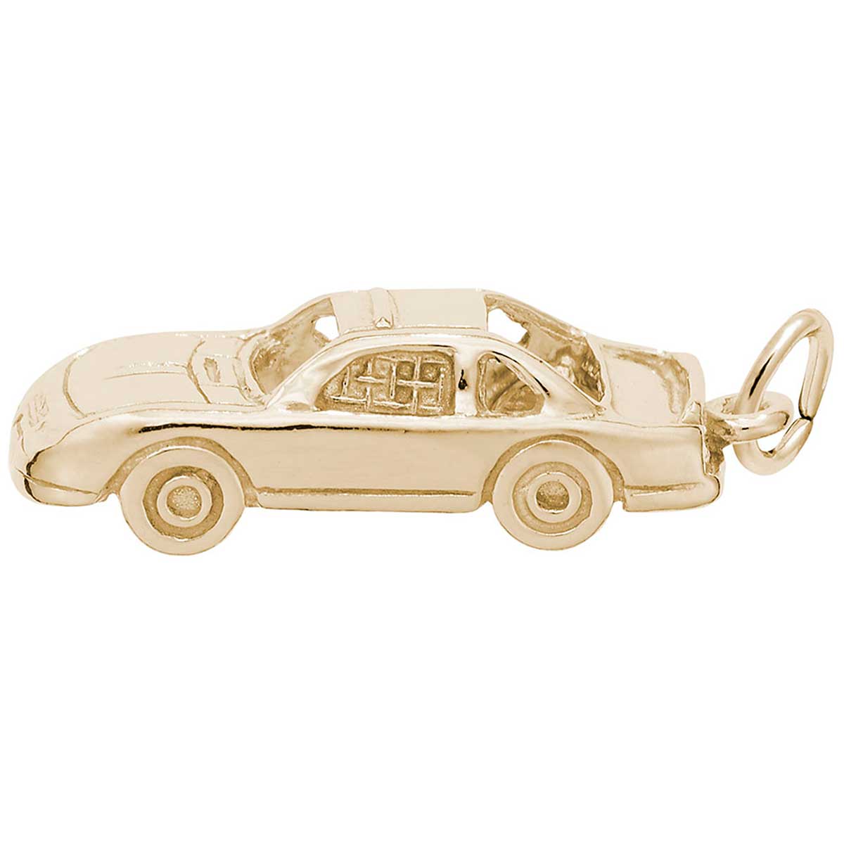Rembrandt Charms Indy Car Charm, 10K Yellow Gold並行輸入品 送料