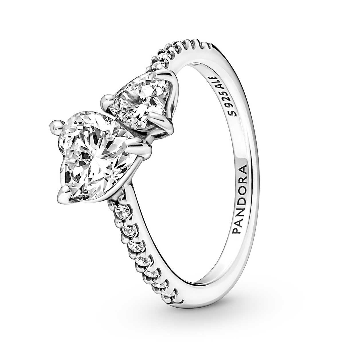 Pandora s925 ale кольцо с сердечком