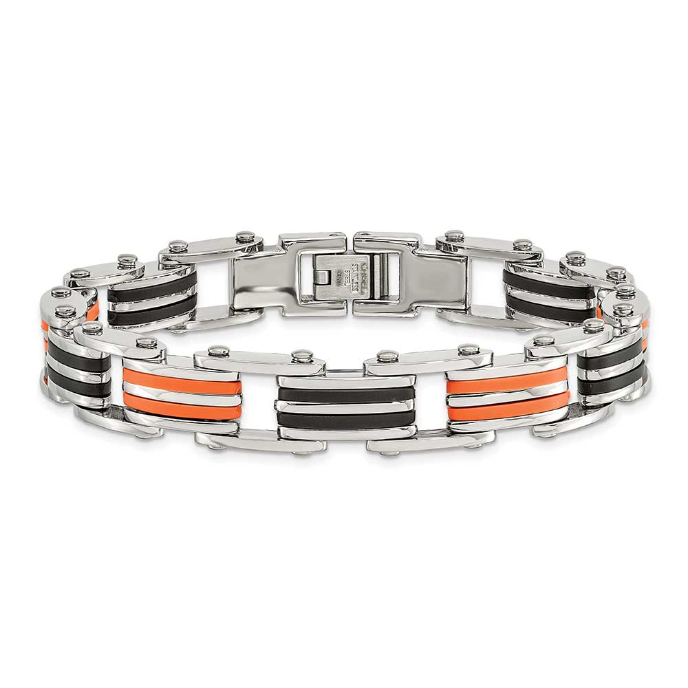 Orange Metal Bracelet