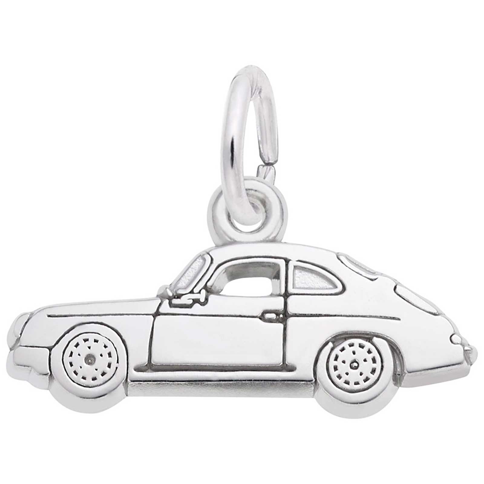 Rembrandt Classic German Sports Car Charm, Sterling Silver Precious