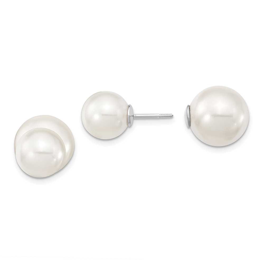 Sterling S Majestik Rh-pl 10-11mm &11-12mm Imitat Shell Pearl Wht/Wht ...