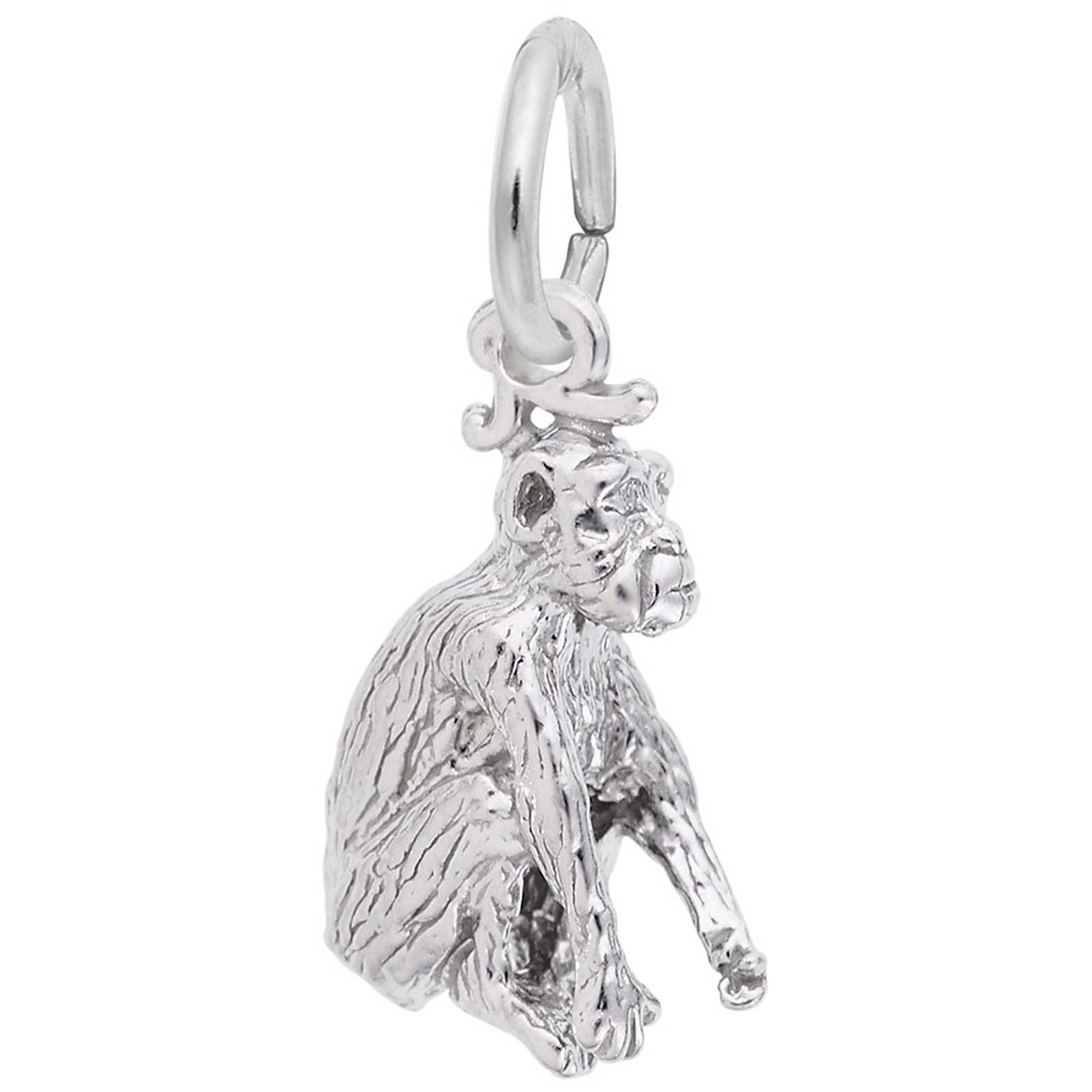 Rembrandt Chimpanzee Charm, Sterling Silver: Precious Accents, Ltd.