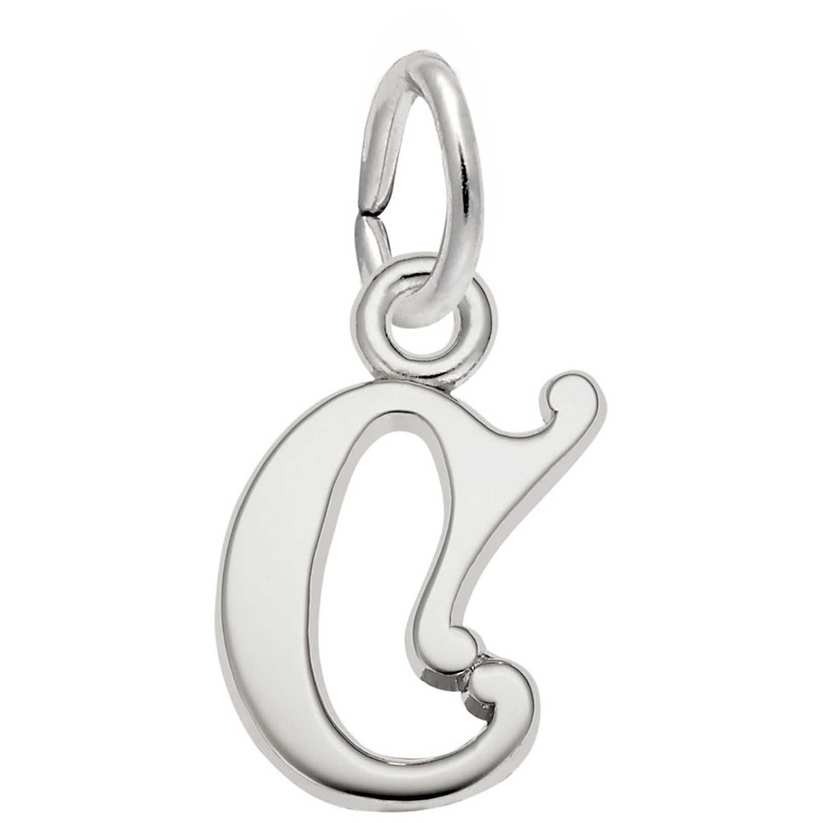 Rembrandt Letter C Charm, Sterling Silver: Precious Accents, Ltd.