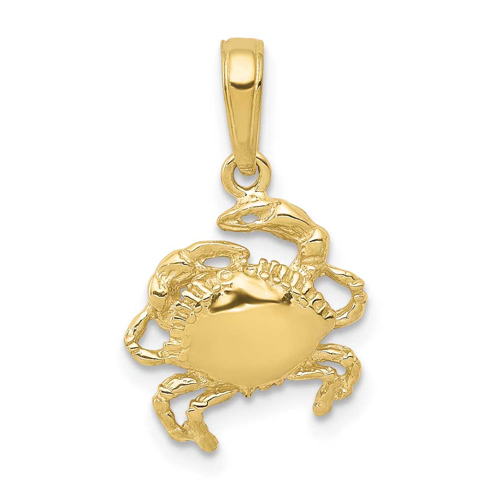 10K Gold Crab Charm: Precious Accents, Ltd.