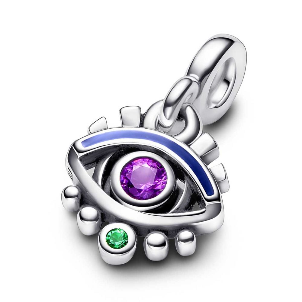 Pandora ME The Eye Mini Dangle Charm, Sterling silver