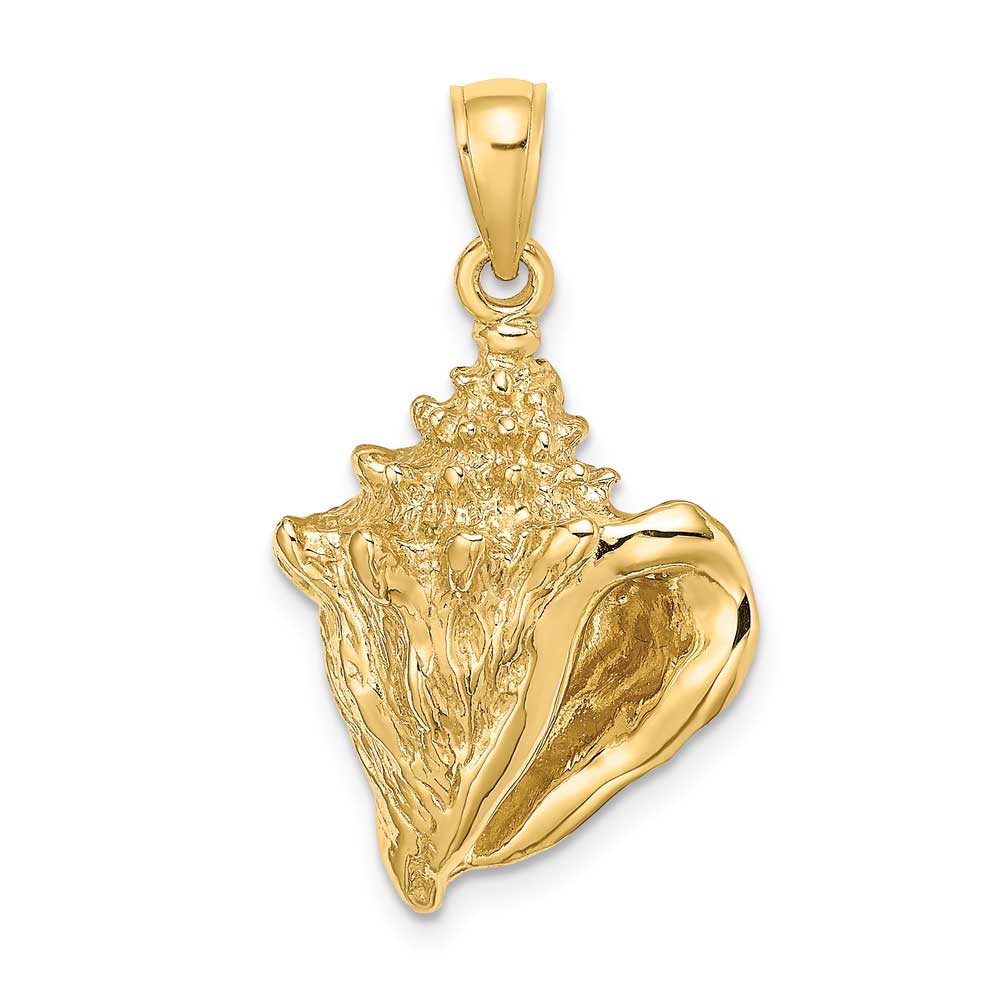 14K Gold Conch Shell Charm: Precious Accents, Ltd.