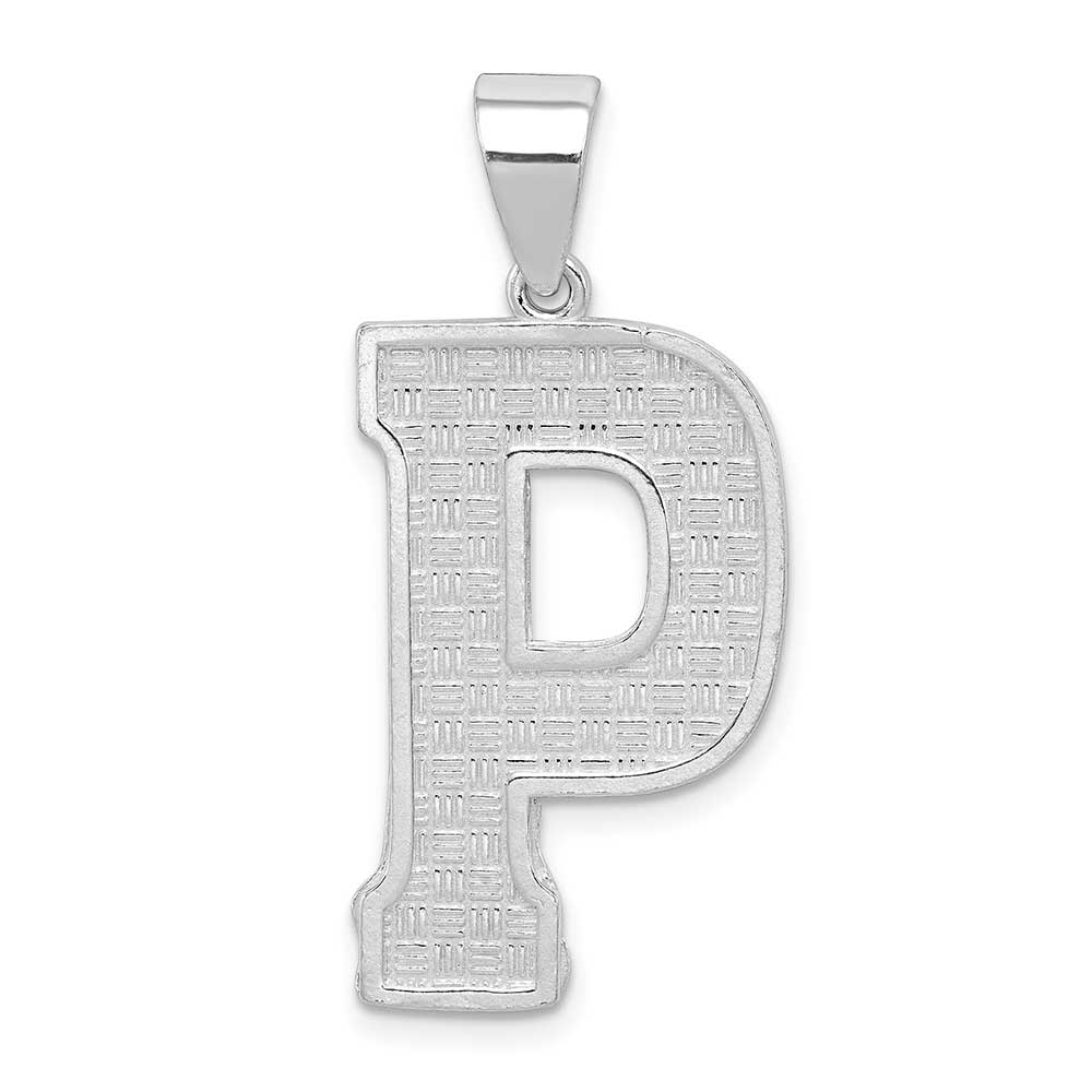 Pavé Initial Charm P