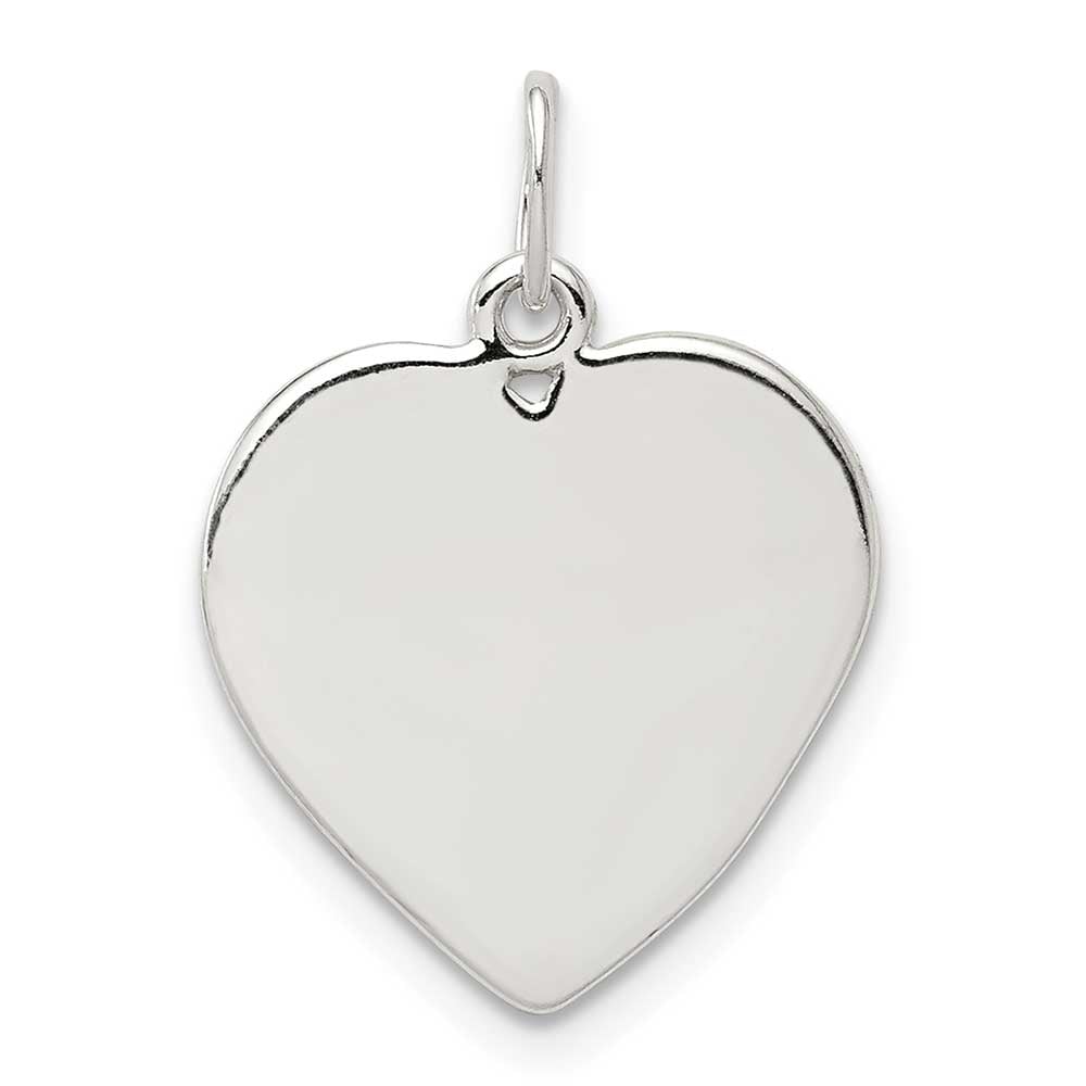 Sterling Silver Small Heart Charm: Precious Accents, Ltd.