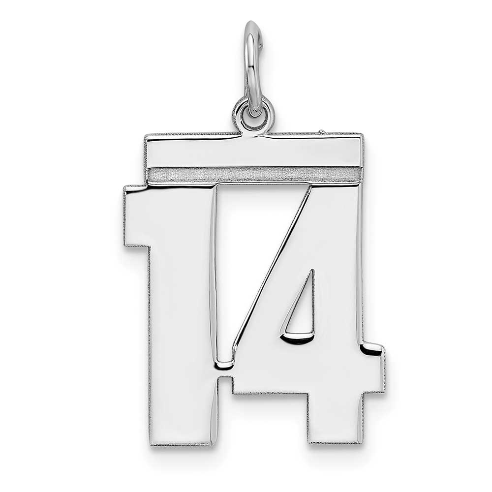 sterling-silver-rhodium-plated-medium-polished-number-14-charm