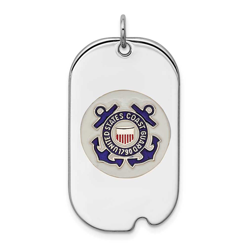 does coast guard get dog tags