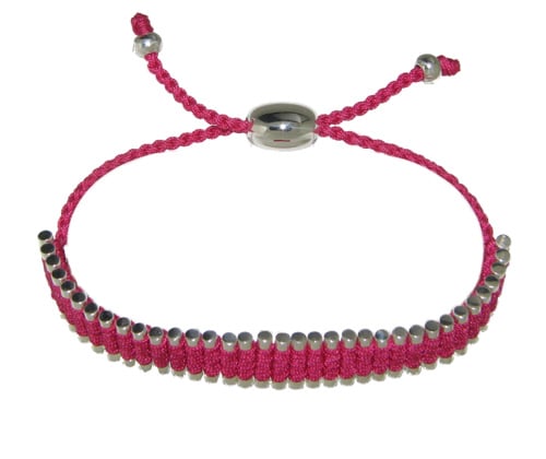 Links Of London Pink Friendship Bracelet Precious Accents Ltd