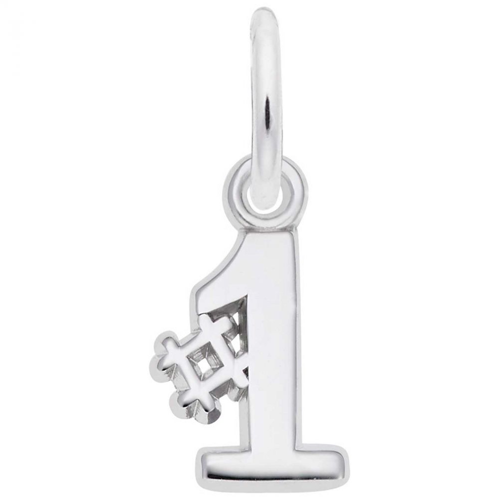 Rembrandt #1 Accent Charm, Sterling Silver: Precious Accents, Ltd.