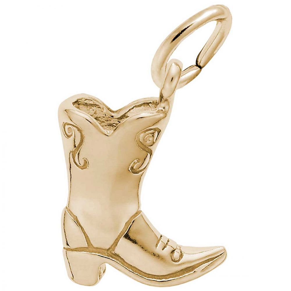 gold plated cowboy boots