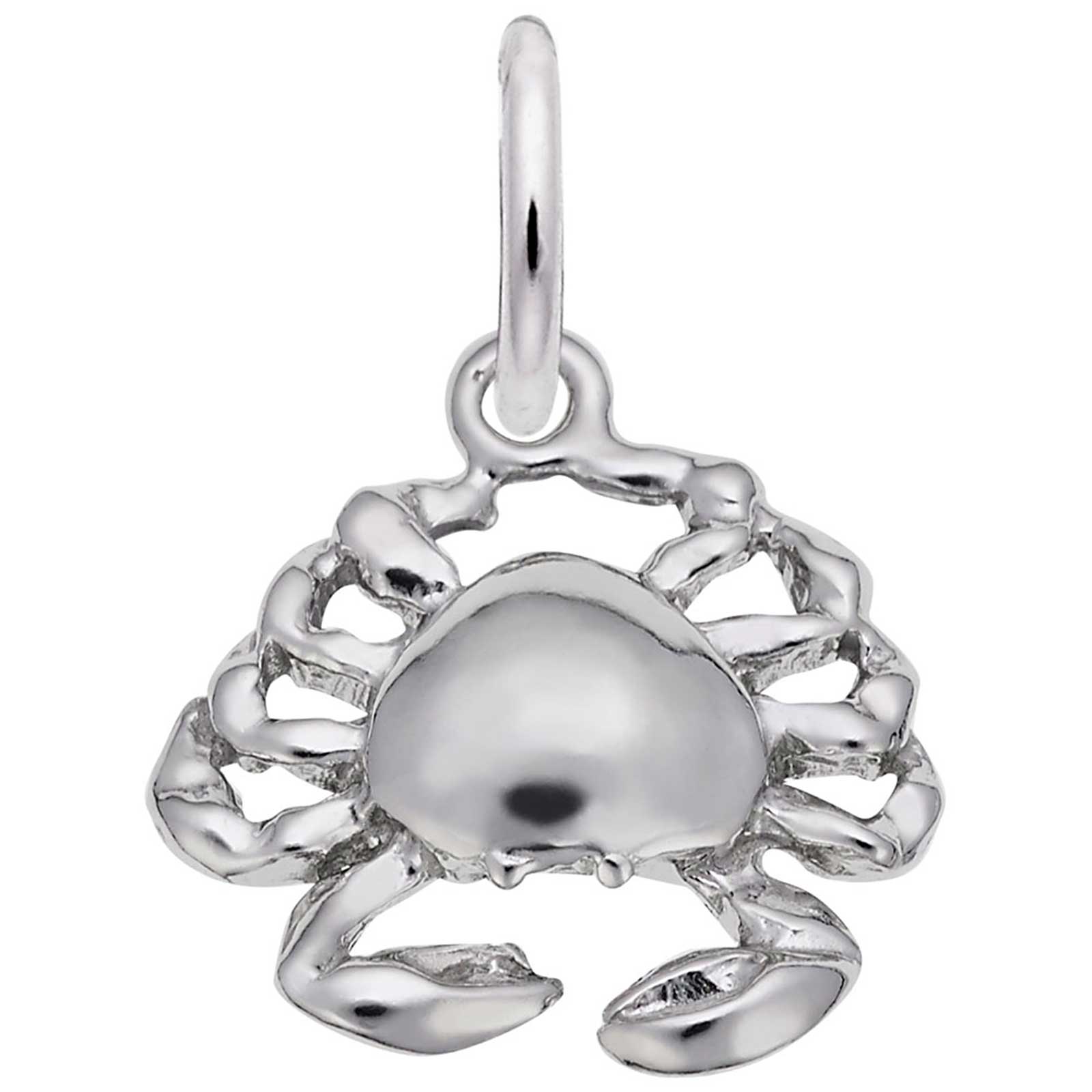 Rembrandt Crab Charm, Sterling Silver: Precious Accents, Ltd.