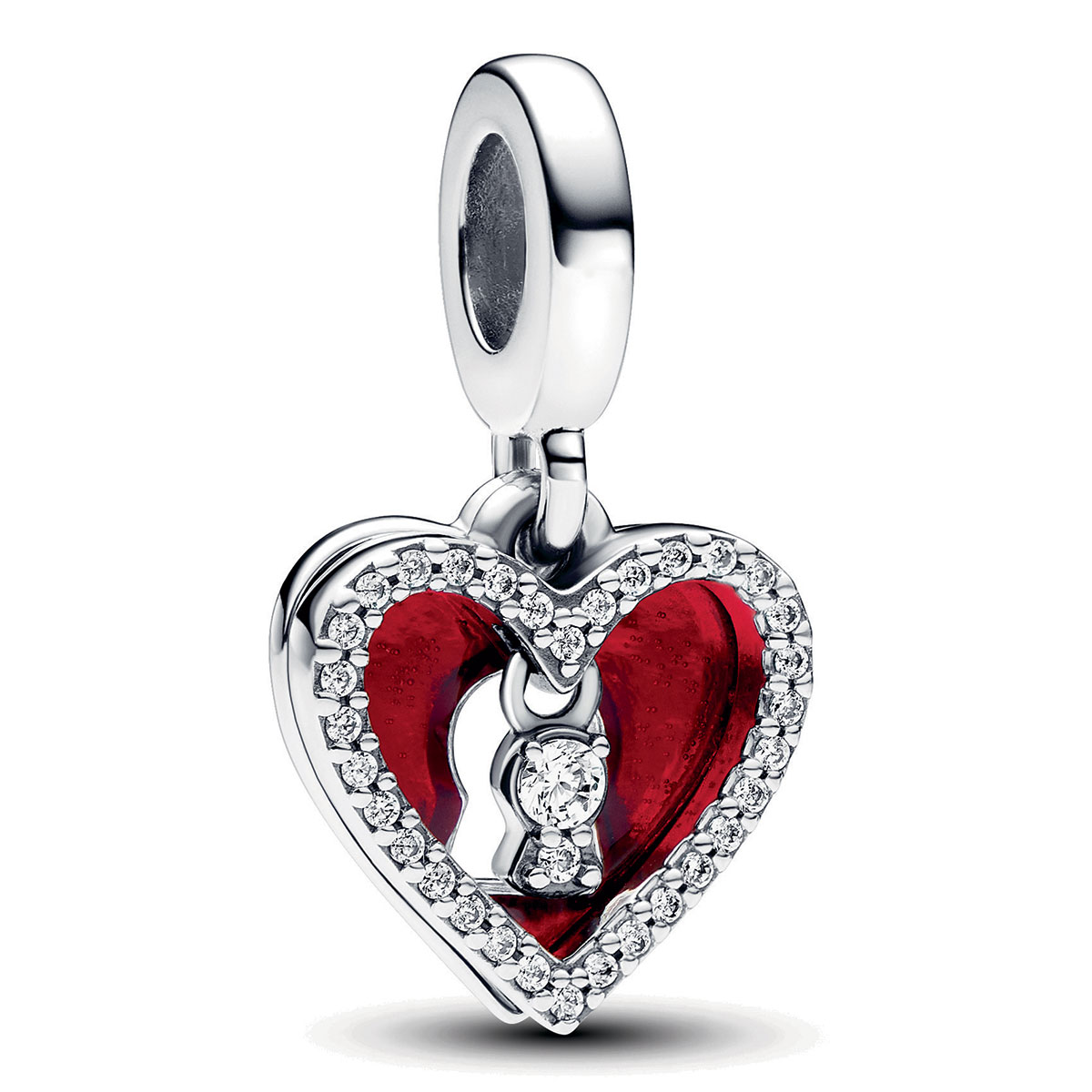 Thomas Sabo Charm Pendant Enamel Red Heart