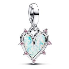 Pandora Friendship Opalescent Double Dangle Charm