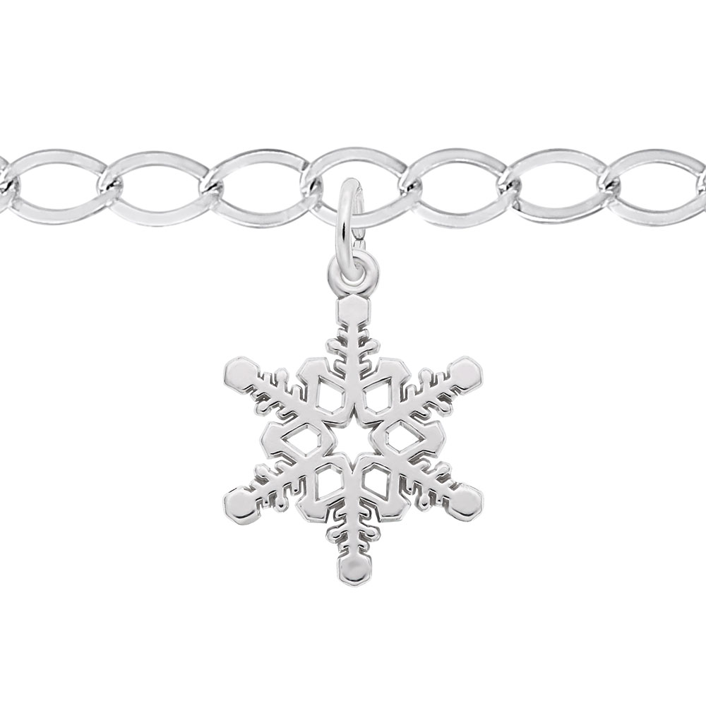 Rembrandt Snowflake Bracelet Set, Sterling Silver: Precious Accents, Ltd.