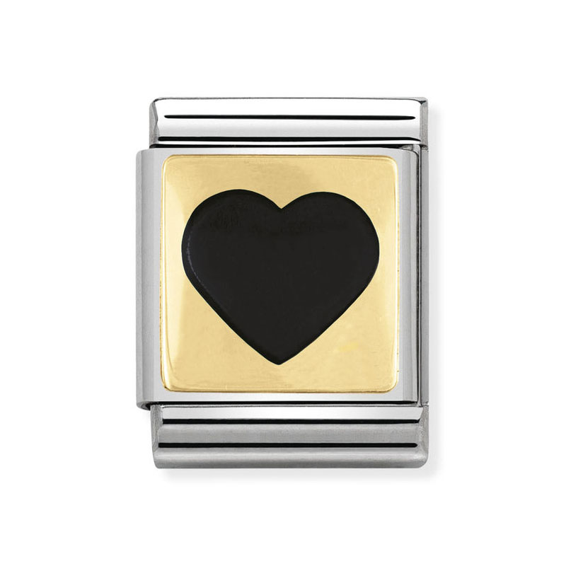 Nomination gold clearance heart charm