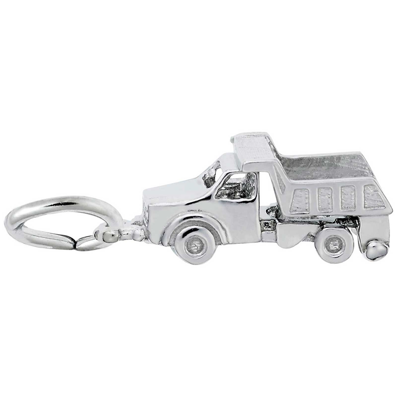 Rembrandt Dump Truck Charm, Sterling Silver: Precious Accents, Ltd.