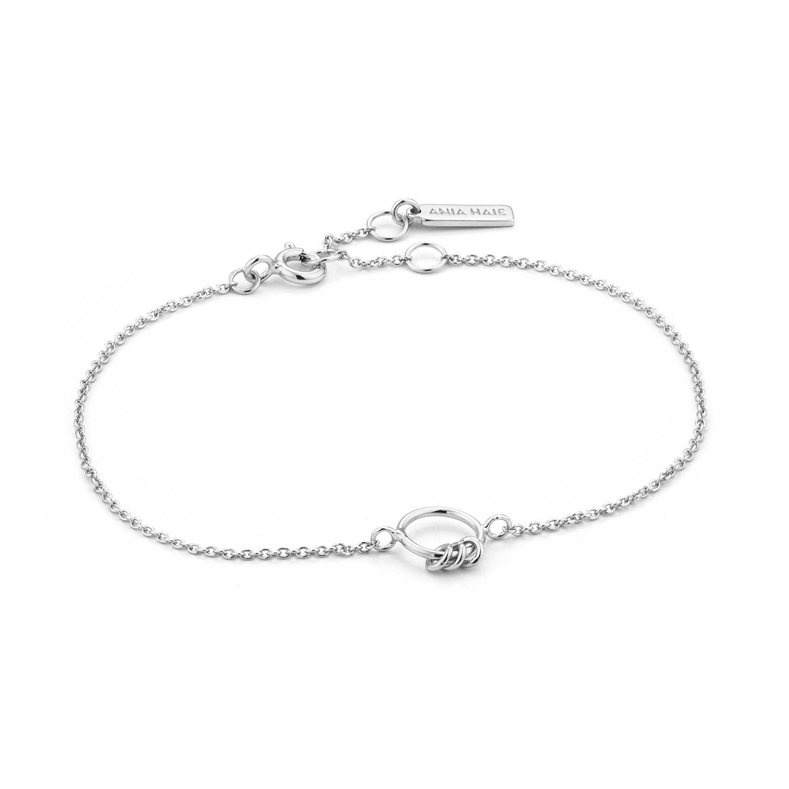 Ania Haie Modern Circle Bracelet, Sterling Silver: Precious Accents, Ltd.