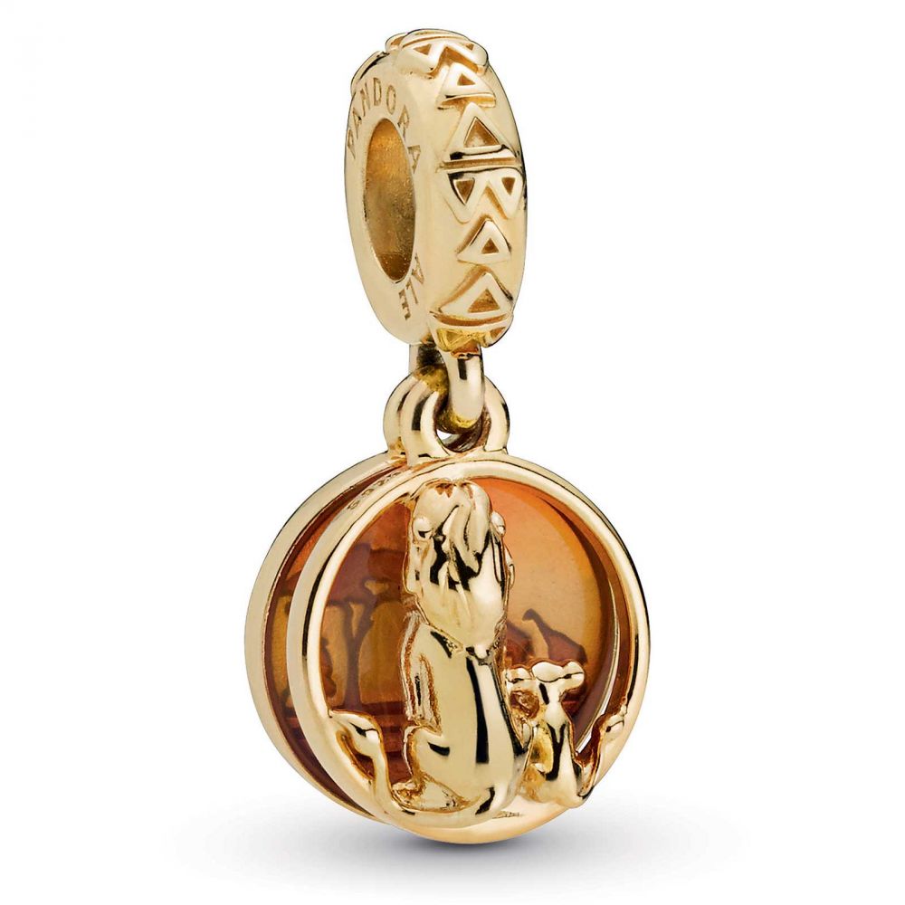 Pandora Disney Simba Mufasa Sunset Dangle Charm Precious Accents Ltd