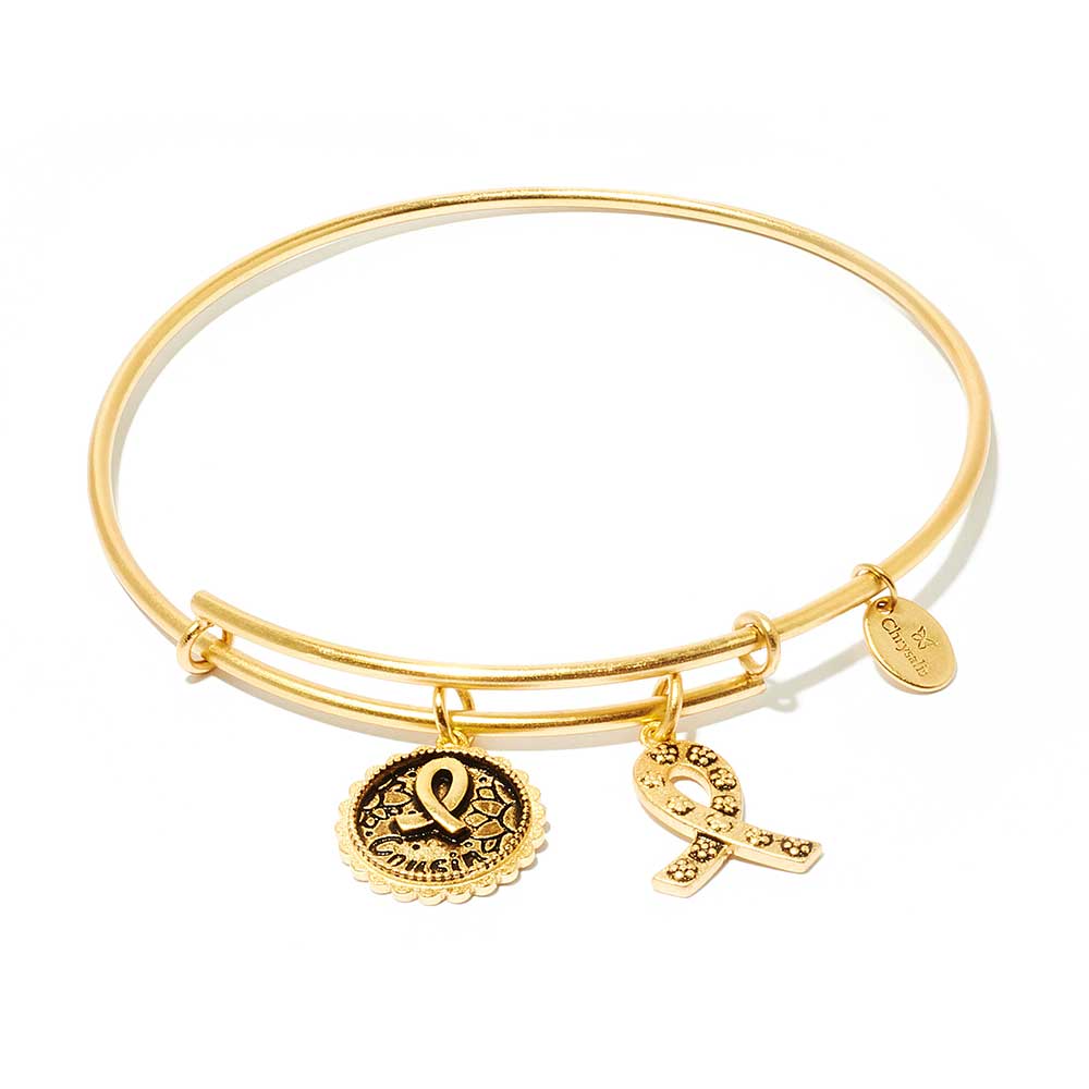 Chrysalis Cousin Expandable Bangle, Gold-Plated: Precious Accents, Ltd.