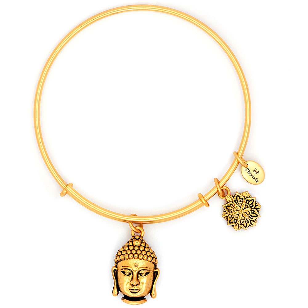 Chrysalis Buddha Expandable Bangle: Precious Accents, Ltd.