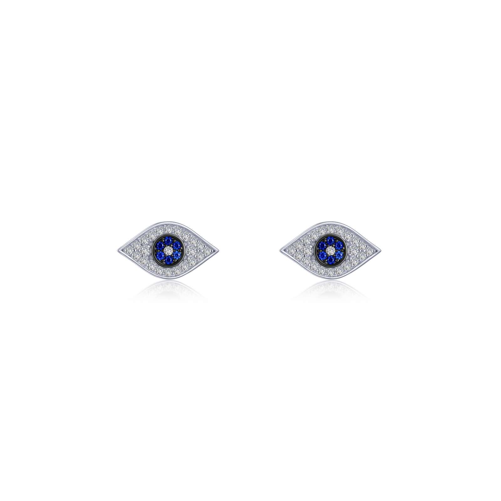 Lafonn Evil Eye Stud Earrings (0.58 CTTW): Precious Accents, Ltd.