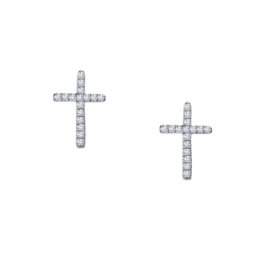 0.32cttw Small Diamond Cross