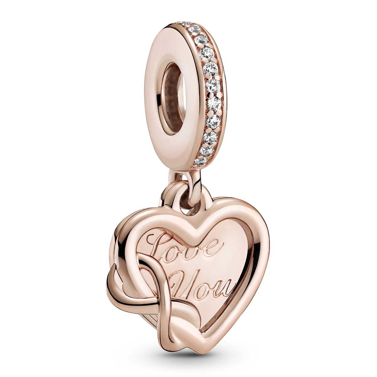 Pandora Love You Infinity Heart Dangle Charm: Precious Accents, Ltd.