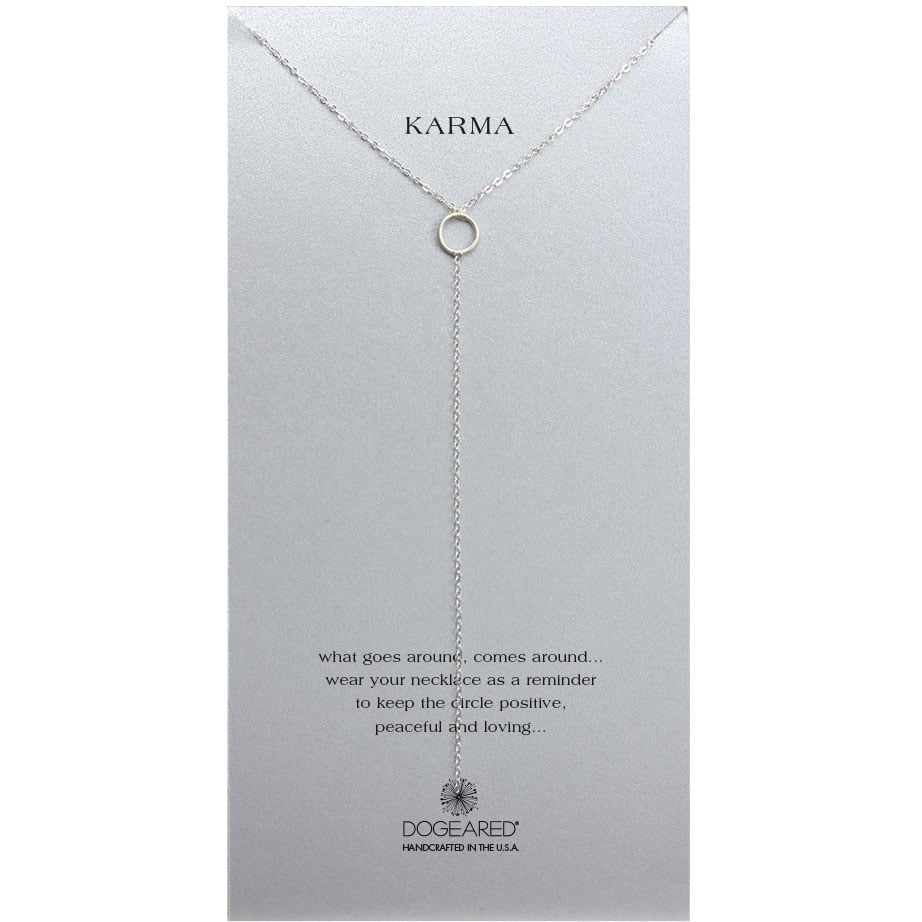 Dogeared clearance karma necklace