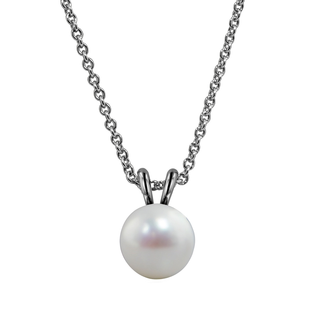 honora white pearl necklace