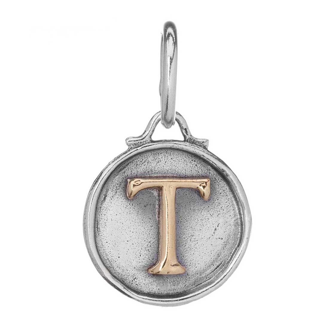 Waxing Poetic Chancery Insignia Charm Letter T: Precious Accents, Ltd.