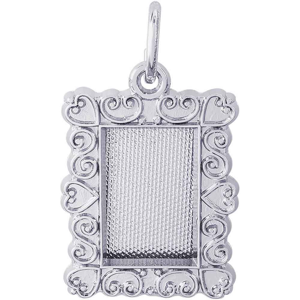 Rembrandt Frame Charm, Sterling Silver Precious Accents, Ltd.