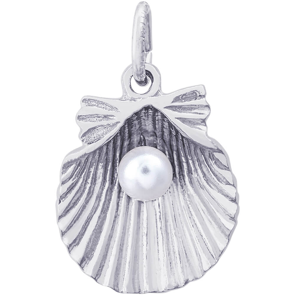 Rembrandt Shell Charm, Sterling Silver: Precious Accents, Ltd.