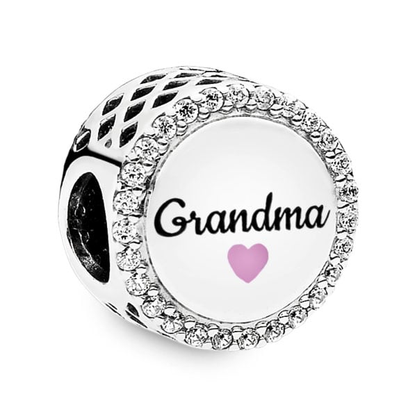 pandora rose gold grandma charm