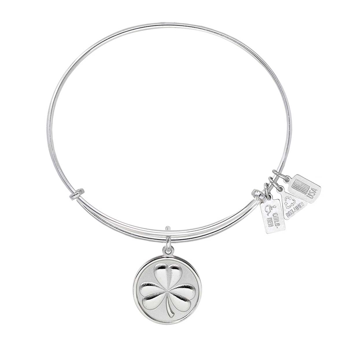 3 leaf clover bracelet