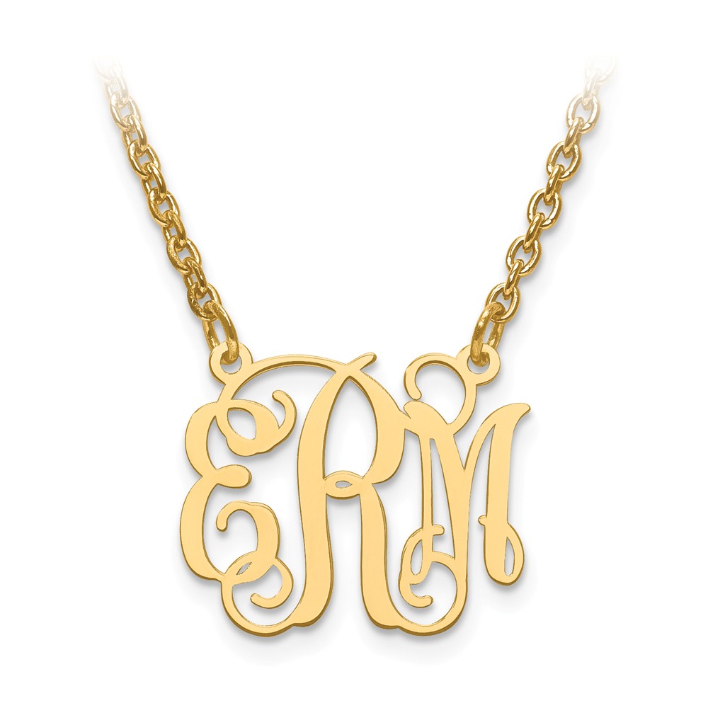 Custom Monogram Mini Personalized Necklace