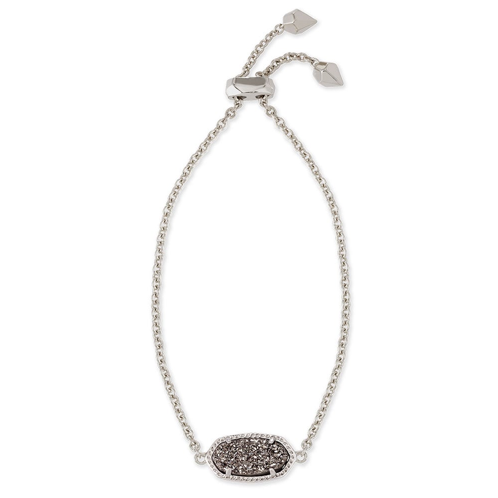 kendra scott platinum drusy bracelet