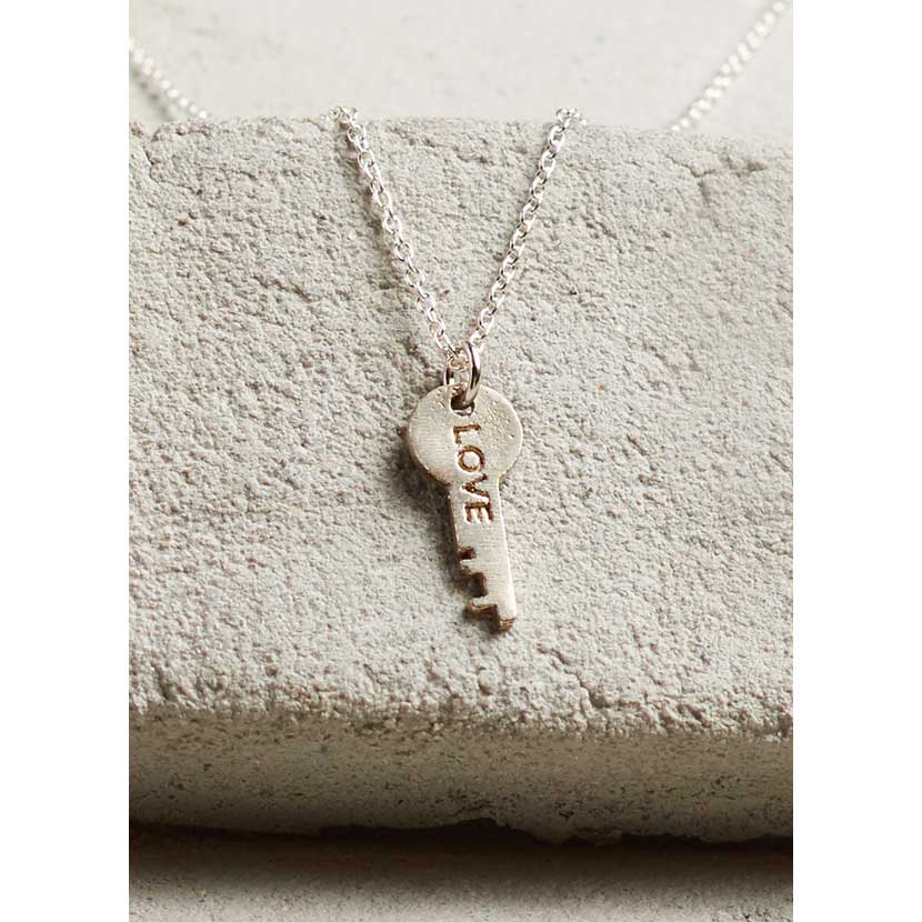 Women's The Giving Keys Love Mini Key Necklace