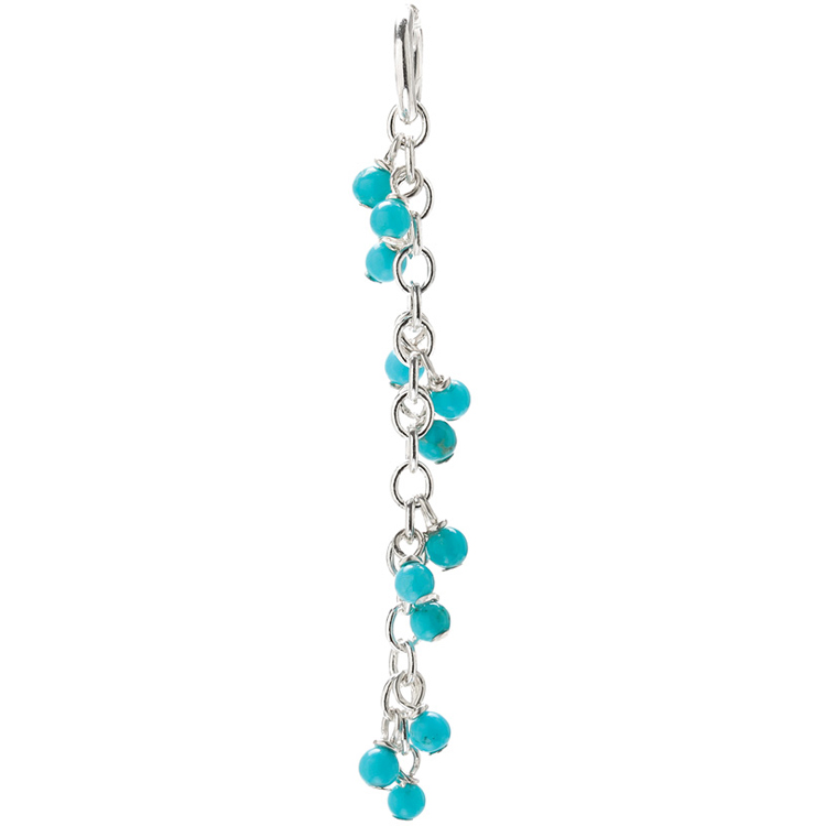 Dogeared Turquoise Cascading Gems, Sterling Silver: Precious Accents, Ltd.